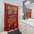 Cheeze-its Themed Shower Curtain with Realistic Cheese Cracker Design