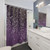 Purple Glam Dream Shower Curtains with Glitter Pattern