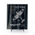 Supermarine Spitfire fighter plane shower curtain