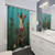 Floral Fox Shower Curtain
