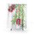 Bottlebrush Branch Watercolor Shower Curtains