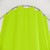 Bright green lime neon color shower curtains