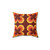 Retro 70s Graphic Pillow