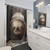 Space Sloth Shower Curtains with Cute Astronaut Sloth Design