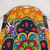 Colorful Mexican Talavera Flower Shower Curtains