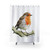 Red Robin Bird Shower Curtains