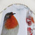 Christmas Robin Red Breast Shower Curtains