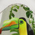 Tropical Toucans and Bromeliads Shower Curtain