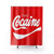 Funny Cocaine Satire Shower Curtains