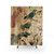 Vintage Botanical Shower Curtain with Flowers and Birds
