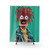 Pepe the King Prawn Muppet Fan Art Shower Curtain