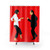 Pulp Fiction Shower Curtain featuring iconic movie characters