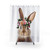 Baby Rabbit with Flower Crown Shower Curtains