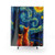 Cat van Gogh Shower Curtains - Artistic Pet Decor