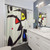 Joan Miro Abstract Art Shower Curtains