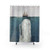 White Whale Shower Curtains for Nautical Bathroom Decor