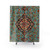 Boho Geometric Pattern Shower Curtain