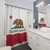 California Republic Flag Shower Curtains