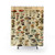 Trippy mushroom shower curtain