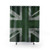 Distressed Green Union Jack Shower Curtain