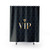 Premium VIP Abstract Quilted Shower Curtain