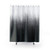 Charcoal Ombré Shower Curtains - Modern Bathroom Decor