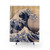Kanagawa Wave Shower Curtains - Vintage Japanese Art by Katsushika Hokusai