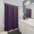 Elegant Lavender Purple Gradient Shower Curtain