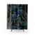 Embroidered Peacock Shower Curtain