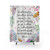 Isaiah 41:10 Flowers and Butterflies Shower Curtains