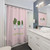 Whimsical cactus shower curtains for a fun, plant-themed bathroom