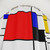 Mondrian Style Colorful Shower Curtain