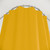 Solid Yellow Shower Curtain by Ozcushions