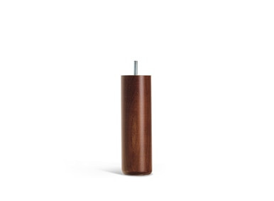 2" Round - Mahogany 6.25" (8)