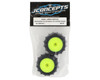 JConcepts Mini-T 2.0 Animal Pre-Mounted Rear Tires (Yellow) (2) (Green)