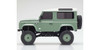 Kyosho Mini-Z 4x4 Ready Set Land Rover Defender 90 Heritage Grasmere Green / Alaska White
