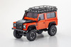 Kyosho MX-01 Mini-Z 4X4 Readyset w/Land Rover Defender 90 Adventure Body (Orange/Black) & 2.4GHz Radio