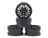 Pit Bull Tires Raceline Ryno 1.55 Aluminum Beadlock Crawler Wheels (Black) (4) w/12mm Hex