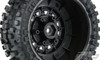 Pro-Line Badlands MX28 Belted 2.8" Pre-Mounted Truck Tires (Black) (M2) w/Raid 6x30 Removable Hex Wheels (2)