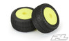 Pro-Line Hole Shot Off-Road Mini-T 2.0 Tires Mounted for Mini-T 2.0 Front or Rear, Mounted on Yellow 8mm Wheels (2) (M3)