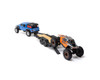 Axial SCX24 Flat Bed Mini Vehicle Trailer w/LED Taillights