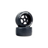 Arrma Felony DBoots Hoons 53/107 2.9 Belted 5-Spoke Premounted Tires (2) (White)