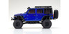 Kyosho MX-01 Mini-Z 4X4 Readyset w/Jeep Wrangler Rubicon Body (Blue) & 2.4GHz Radio System-