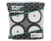 TZO Tires 402 1/8 Buggy Pre-Glued Tire Set (White) (4) (Super Soft)