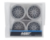 MST FS-FS LM offset changeable wheel set (4) (Offset Changeable) w/12mm Hex