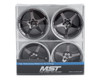 Copy of MST FS-FS LM offset changeable wheel set (4) (Offset Changeable) w/12mm Hex