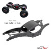 FURITEK SCYTHE (V2) Carbon Fiber FRAME KIT FOR SCX24 CRAWLERS