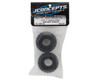 JConcepts Megalithic 1.0" Micro Crawler Tires (2) (57mm OD) (Green)