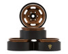 Treal Hobby Type E 1.0" 6-Slot Beadlock Wheels (Bronze) (4) (21.9g)