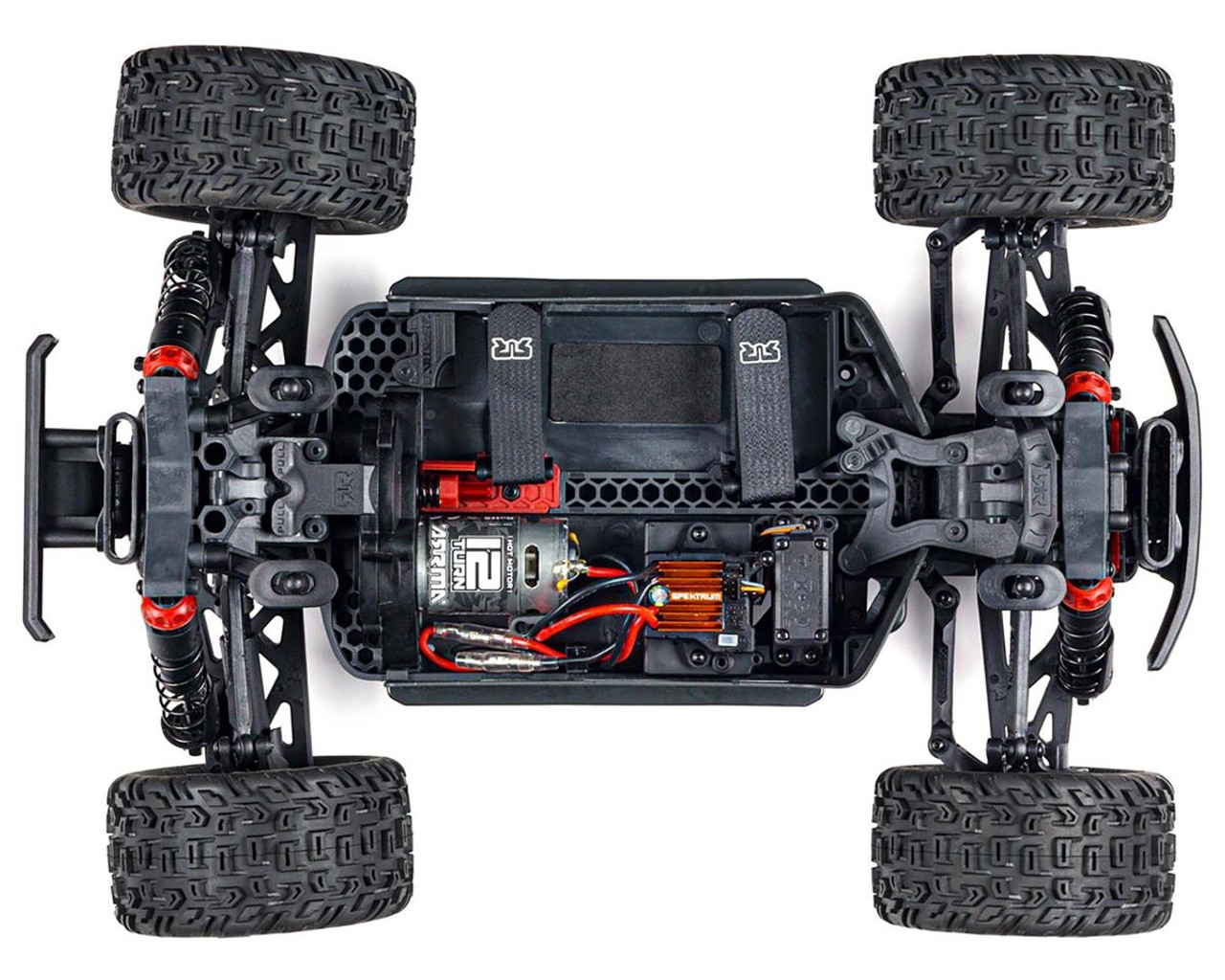 Arrma Vorteks 4X2 BOOST 1/10 Electric RTR Stadium Truck (Red) w/SLT2 2.4GHz Radio, Battery & Charger